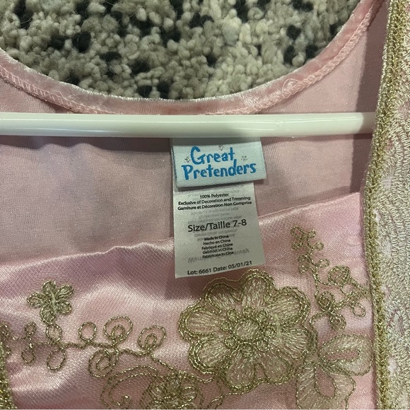 Great pretenders pink princess costume size 7-8 - Picture 3 of 9
